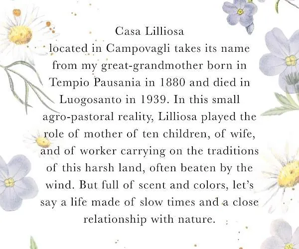 Casa Lilliosa Campavaglio